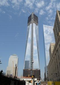 new World Trade Center under construction