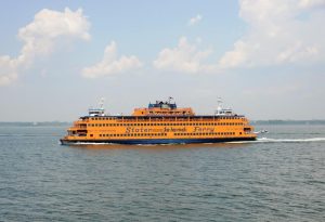 Staten Island Ferry passing by