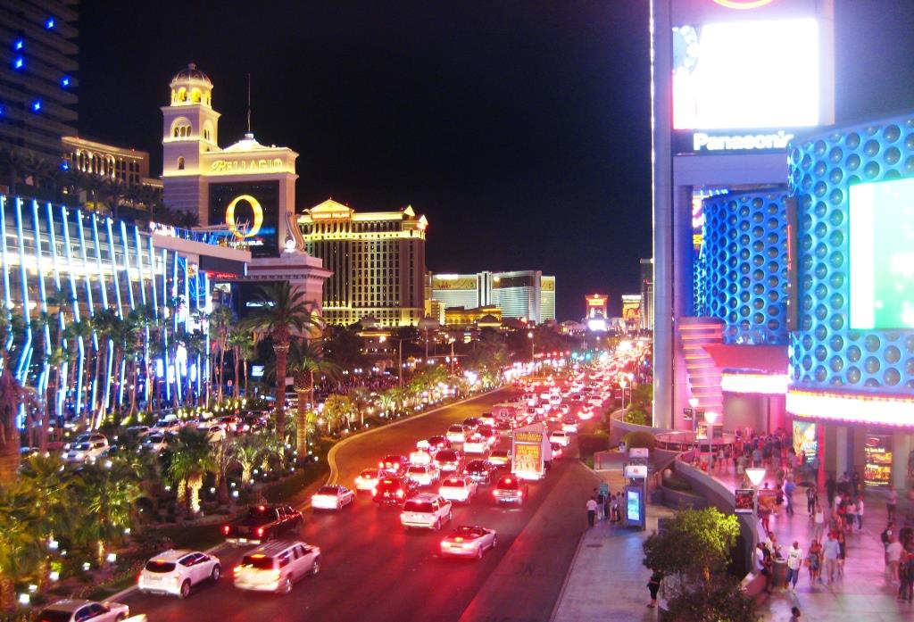 Las Vegas Boulevard by night