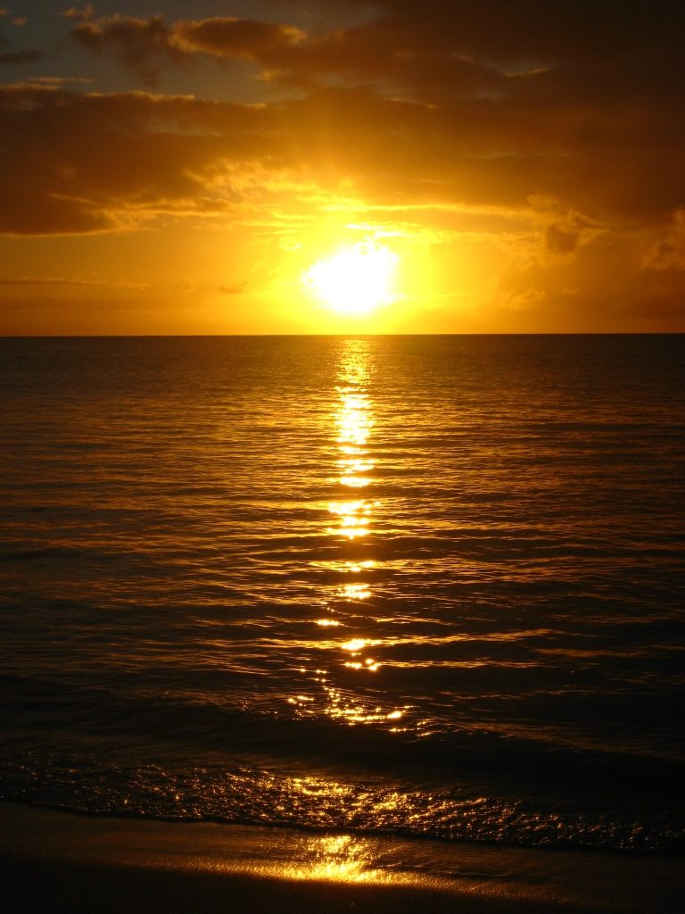 Sunset on Oahu