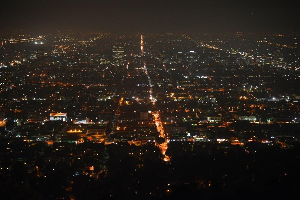 Griffith Observatory view