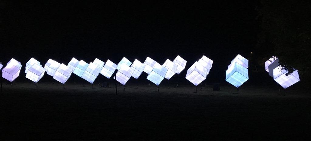 light cubes